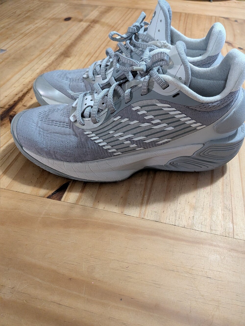 New Balance Light Gray Men's Basketball Sneakers